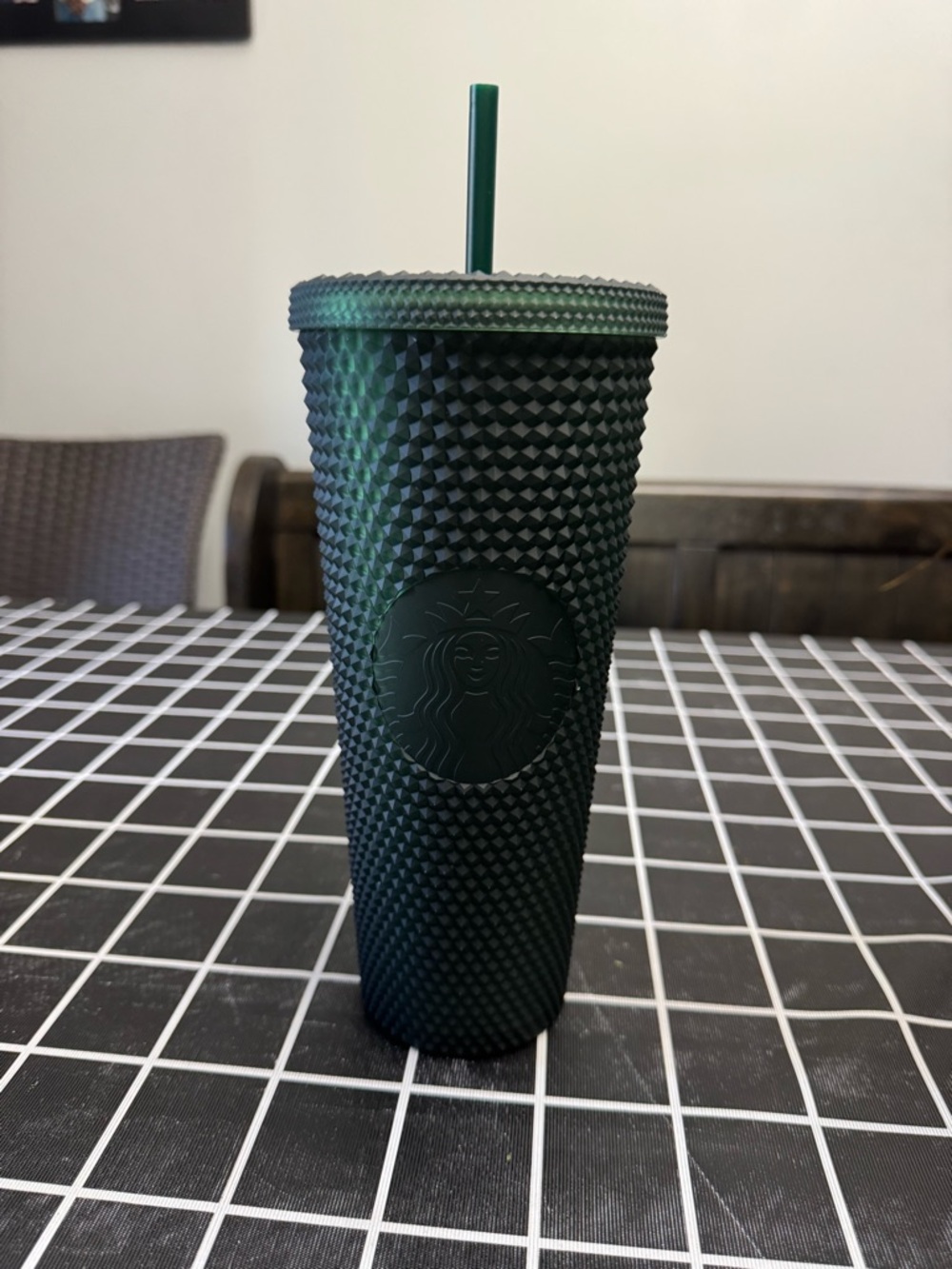 Starbucks Matte Studded Tumbler in Forest Green